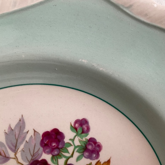 California by Johnson Brothers Vintage 7-3/4” Salad Plate Aqua#A - Picture 12 of 16